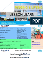 Rigging & Lifting - Lesson Learn & Basic Knowledge ITB