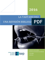 Tesina - Marjorie Tovar - Tartamudez Una Revision Bibliográfica