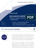 Curso Isa - Valvulas de Control-2019 Presentacion