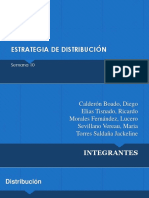 Semana 10 Estrategia de Distribucion