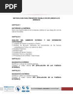 Metodología para Presentar Trabajo de Diplomado Alta Gerencia