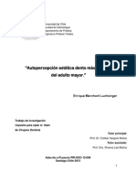 Autopercepción Estética Dento Máxilo Facial DEL ADULTO MAYOR