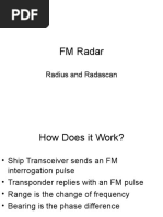 FM Radar: Radius and Radascan