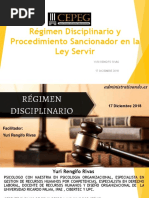 Régimen Disciplinario