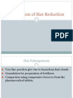 Mechanism of Size Reduction