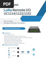 LoRa Remote I - O Datasheet