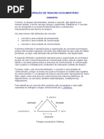 Elaboração de Tesauro Documentário