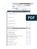 OHSAS 18001 Matriz de Diagnóstico