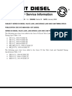 Cam Timing DDEC S50