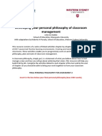 Finalunit 102082 Philosophy of Classroom Management Document R 1h208