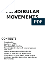 Mandibular Movements