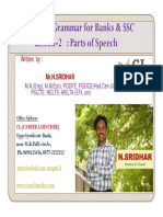 Class 2 - Parts of Speech PDF