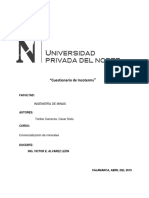 Cuestionario de Incoterms Desarrollado