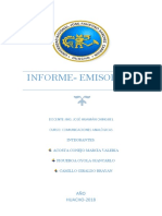 Informe Emisor FM