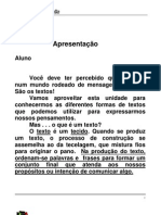 Apostila Ensino Fundamental CEESVO - Português 01