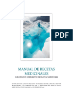 Manual de Recetas Medicinales