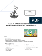 Guía Productos Bioamigables de Limpieza y Aseo Personal