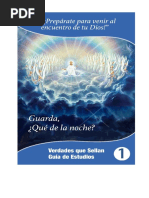 ¡Prepárate para Venir Al Encuentro de Tu Dios #1 PDF