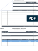 Plantilla Plan Auditoria Interna de Calidad ISO 9001 2015