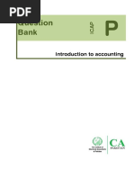 CAF1 Introduction To Accounting QB