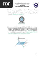 Taller 3 - Cinemática de Cuerpos Rígidos