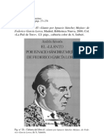 Andrés Amorós: El Llanto Por Ignacio Sánchez Mejías de La Piel de Toro, 121 Págs., Cubierta Color de A. Imbert