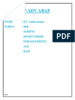 SAP-Adv ABAP-2