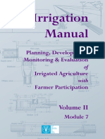 Irrigation Manual FAO Module 7