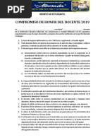 Compromiso Del Docente 2018