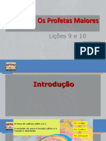 Os Profetas Maiores Aulas 9 e 10