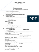 Lesson Plan For Observation A Detailed Lesson Plan in Grade 9