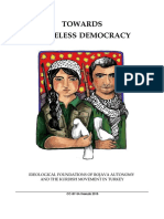 Towards Stateless Democracy: Ideological Foundations of Rojava Autonomy and The Kurdish Movement in Turkey