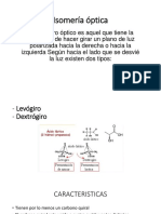 Isomería Óptica