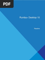 Rumba+ Desktop 10 Readme PDF