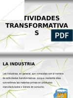 Actividades Transformativas