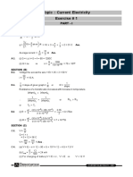 Exercise - Current Electricity