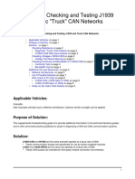 TS 1033683: Checking and Testing J1939 and Diagnostic "Truck" CAN Networks