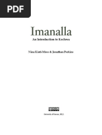 Imanalla - Méthode de Kichwa