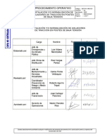 GGT-PO-OPE-020 (01) Instalación y Normalización de Aisladores de Tracción en Postes de BT