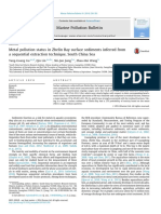 Metal Pollution Status in Zhelin Bay Surface Sediments Inferred From A Sequential Extraction Technique, South China Sea PDF