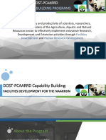 DOST-PCAARRD Capacity Building Programs