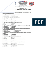 Diagnostic Test in Tle Beauty Care 9