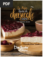 La Mejor Receta de Cheese Cake