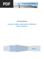 PG 3 - 9 Inserción, Cuidados, Mantenimiento y Retirada de Sonda Nasogástrica