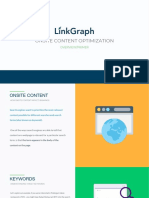 LinkGraph On-Site Content Optimization Overview