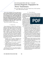 A Multi-Dimensional Diagnostic Fingerprint For Power Transformers