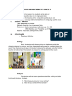 Final Lesson Plan in Mathematics Grade 10