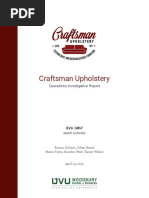 Craftsman Final Report