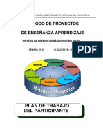 Metodo de Proyecto Freno Hidráulico Tipo Disco