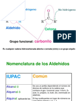 8 Nomenclatura de Aldehidos y Cetonas